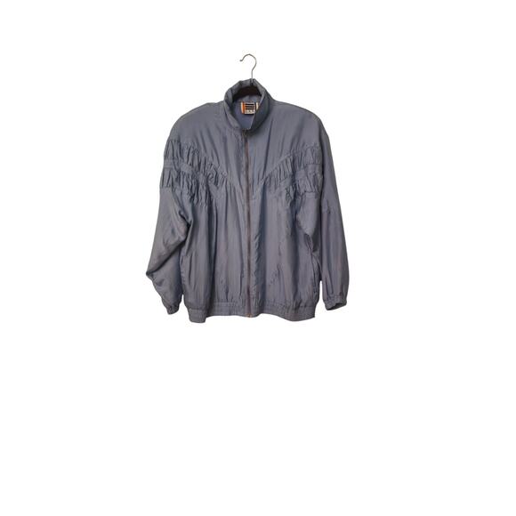 Vintage Women's EVR DIV ROUSSO APPAREL GROUP Silk Bomber Jacket Size L - Picture 1 of 14
